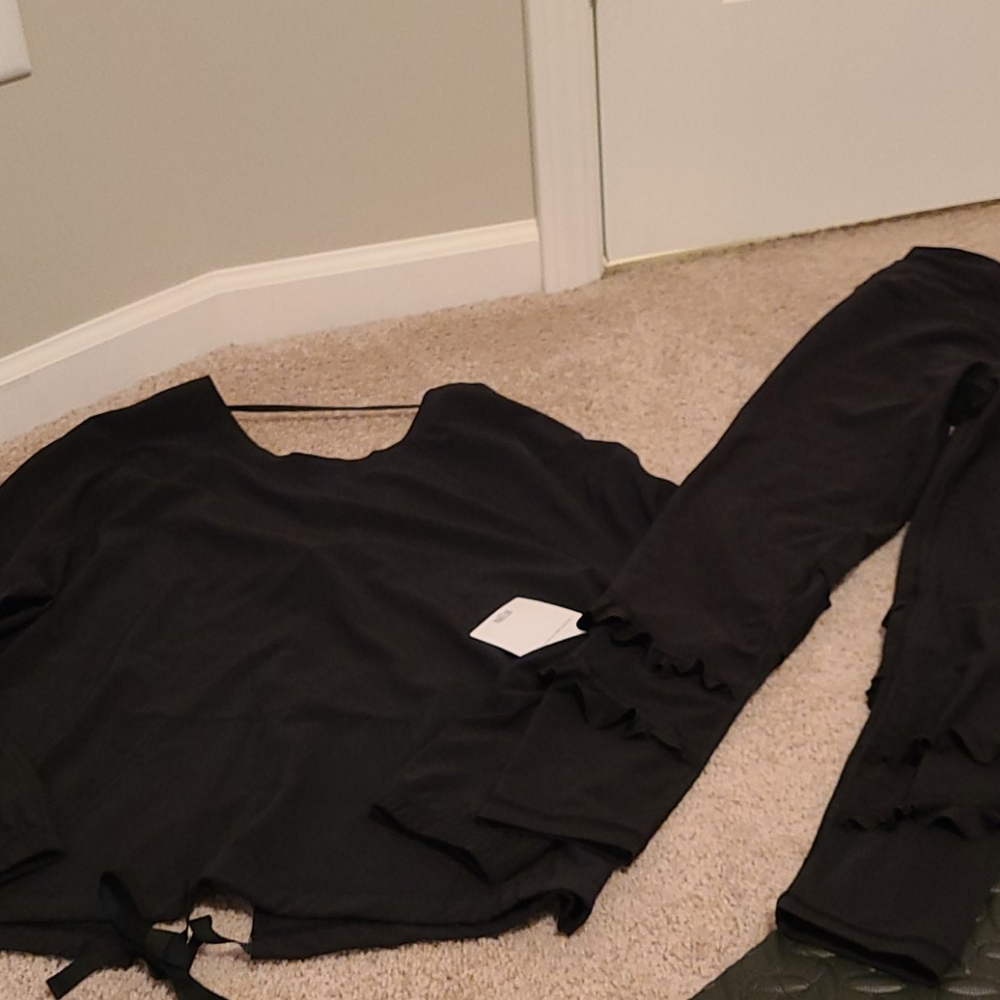 Victoria's Secret Sport black outfit sz S